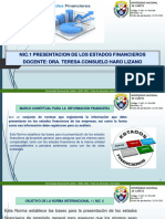 Semana Ii Nic 1 Presentacin de Los Estados Financieros