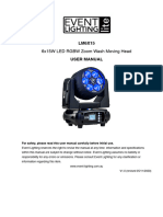 Event Lighting Lite LM6X15 - DMX