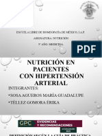 Nutrición en Pacientes Con Hipertensión Arterial Sistémica