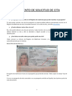 PROCEDIMIENTO DE SOLICITUD DE CITA PREVIA - (Editar y Luego Exportar A PDF