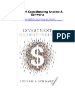 Investment Crowdfunding Andrew A Schwartz Full Chapter