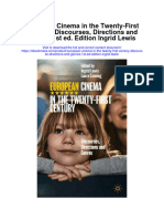 Download European Cinema In The Twenty First Century Discourses Directions And Genres 1St Ed Edition Ingrid Lewis full chapter