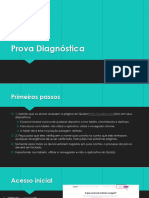 Prova Diagnóstica - Tutorial