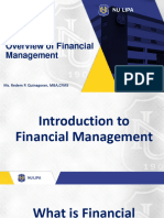 01 - Overview of Financial Management - For Students
