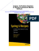 Spring 6 Recipes A Problem Solution Approach To Spring Framework Marten Deinum All Chapter