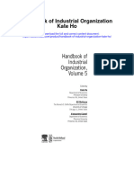 Handbook of Industrial Organization Kate Ho Full Chapter