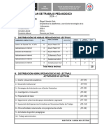 PLAN DE TRABAJO PEDAGOGICO 2024