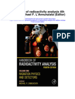Handbook of Radioactivity Analysis 4Th Edition Michael F Lannunziata Editor Full Chapter