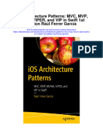 Ios Architecture Patterns MVC MVP MVVM Viper and Vip in Swift 1St Edition Raul Ferrer Garcia Full Chapter