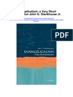 Download Evangelicalism A Very Short Introduction John G Stackhouse Jr full chapter