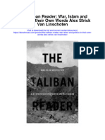 The Taliban Reader War Islam and Politics in Their Own Words Alex Strick Van Linschoten Full Chapter