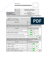 Ficha de Supervisión de Prácticas Prepprofesionales II X