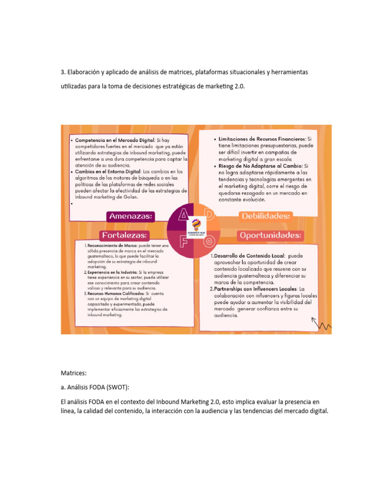 Estrategias de Inbound Marketing 2.0 | PDF | Marketing | Análisis FODA