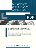 Intalaciones Hidraulicas y Sanitarias