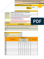 3ºy 4° LISTA DE COTEJO ACTV 01 INGLES