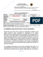 10º GUIA #7 EL PAPEL DEL GOBIERNO EN LA ECONOMIA .pdf