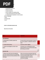 Simple Wound Dressing Change Steps | PDF | Wound | Surgical Suture