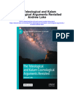 The Teleological and Kalam Cosmological Arguments Revisited Andrew Loke Full Chapter