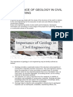 Importance of Geology in Civil Engineering