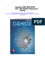 Download Ise Chemistry Ise Hed Wcb Chemistry 14Th Edition Raymond Chang full chapter