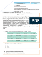 Evaluación Lengua Castellana - 8 PM- Primer periodo