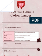 Rectum-Related Diseases - Colon Cancer by Slidesgo