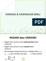 Ukuran Keragaman Data