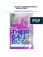 Their Ball Boy Its Complicated Book 1 Addison Beck Full Chapter