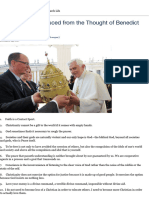 97 Aphorisms Adduced From The Thought of Benedict XVI - Church Life Journal - University of Notre Dame