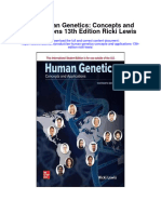Ise Human Genetics Concepts and Applications 13Th Edition Ricki Lewis Full Chapter
