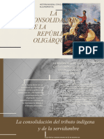 La Consolidacion de La Republica Oligarquica PDF
