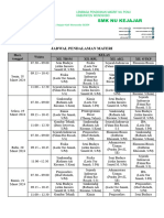 Jadwal Pendalaman Materi Fix