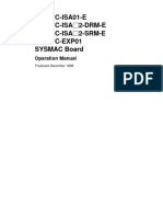 C200pc-Isa01-E C200pc-Isa 2-Drm-E C200pc-Isa 2-Srm-E C200pc-Exp01 Sysmac Board Operation Manual