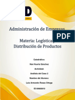 Analisis - de - Caso - Logistica - y - Distribucion - de - Productos