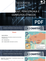 CURSO F3 - Mod. 18 - Glasnost, Perestroika e Conflitos Étnicos