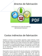 Costos Indirectos de Fabricacic3b3n