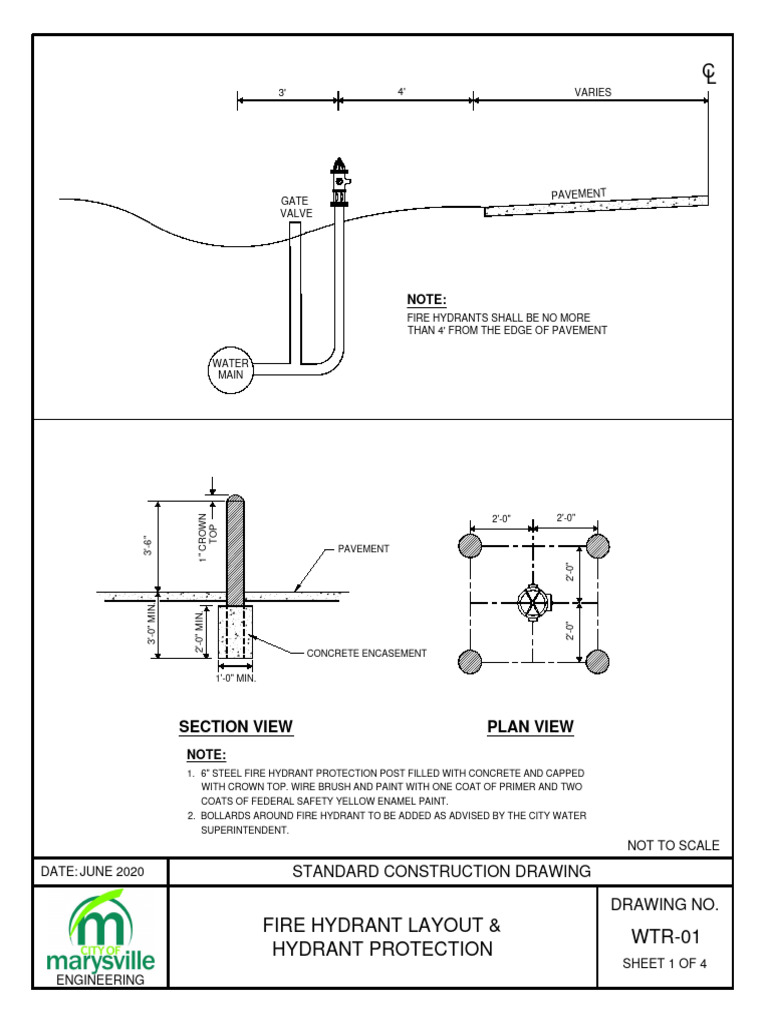 Fire Hydrant and Water Meter Standards | PDF | Pipe (Fluid Conveyance ...