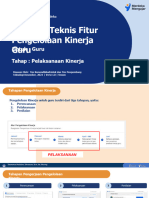 Panduan Teknis Fitur Pengelolaan Kinerja - Pelaksanaan Kinerja