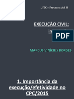 UFSC - EXECUCAO CIVIL - Parte Introdutoria - 2023