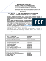 2 . Chamada para Apresentação de Documentos Aos Candidatos À Bolsa Permanência