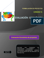 Evaluacion Económica Del Proyecto