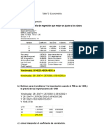 Econometria Taller#3