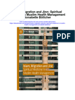Islam Migration and Jinn Spiritual Medicine in Muslim Health Management Annabelle Bottcher Full Chapter