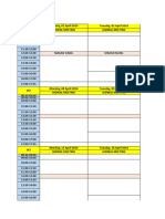 Format Jadwal Harian April 2024