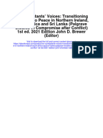 Ex Combatants Voices Transitioning From War To Peace in Northern Ireland South Africa and Sri Lanka Palgrave Studies in Compromise After Conflict 1St Ed 2021 Edition John D Brewer Edit Full Chapter