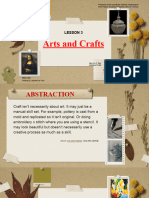 Arts and Crafts PPT Presentation (Autosaved)