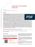 Host Genetics and Tuberculosis Theory of Genetic.16