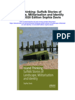 Island Thinking Suffolk Stories of Landscape Militarisation and Identity 1St Ed 2020 Edition Sophia Davis Full Chapter