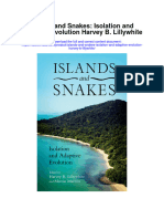 Islands and Snakes Isolation and Adaptive Evolution Harvey B Lillywhite Full Chapter