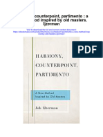 Harmony Counterpoint Partimento A New Method Inspired by Old Masters Ijzerman Full Chapter